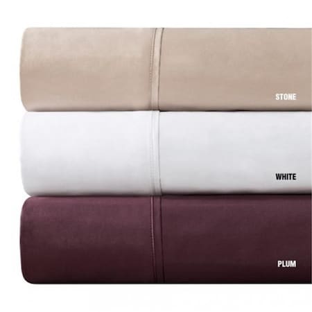 Madison Park 600TC Pima Solid Cotton Sheet Set, White - Queen PC20-140